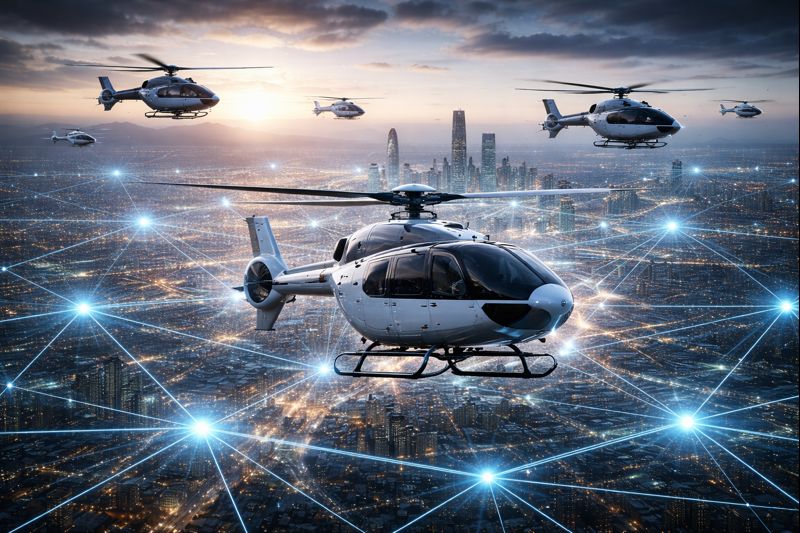 Elastic Swarm Drone Network